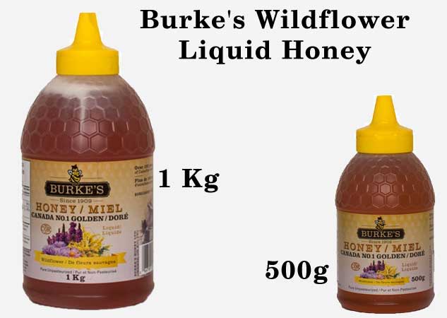Burkes Wildflower Liquid Honey
